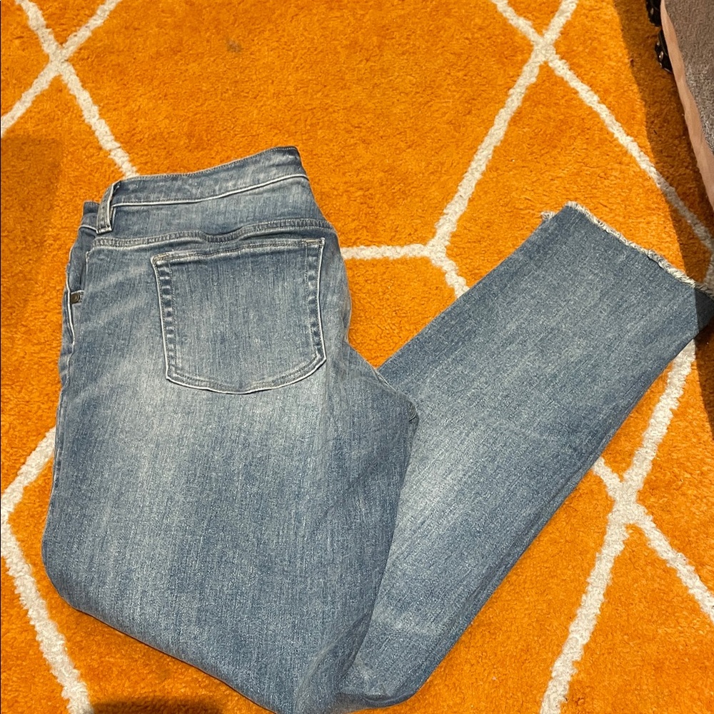 Carve Designs Blue Ankle Jeans